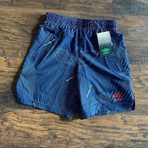 Umbro, Boys, Shorts, Navy, Size Small 6/7 NWT